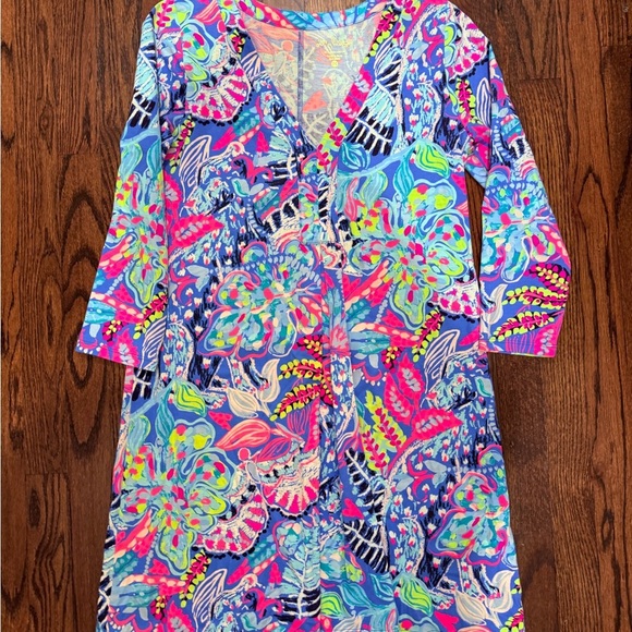 Lilly Pulitzer Multicolor Floral Dress - Picture 1 of 3